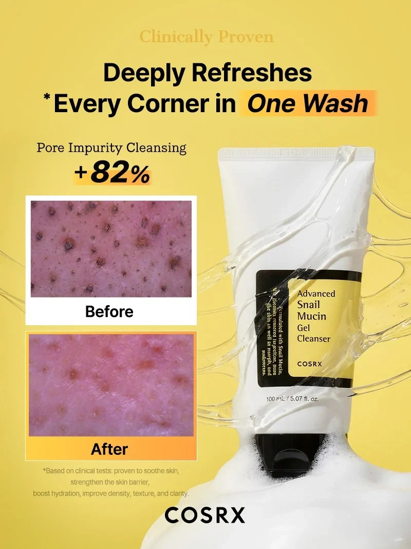 Advanced Snail Mucin Gel Cleanser