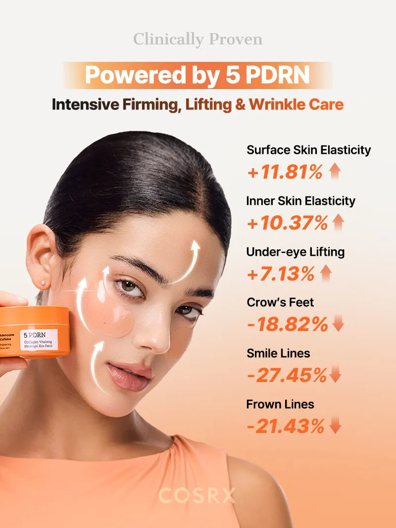 COSRX 5 PDRN Collagen Vitalizing Hydrogel Eye Patch
