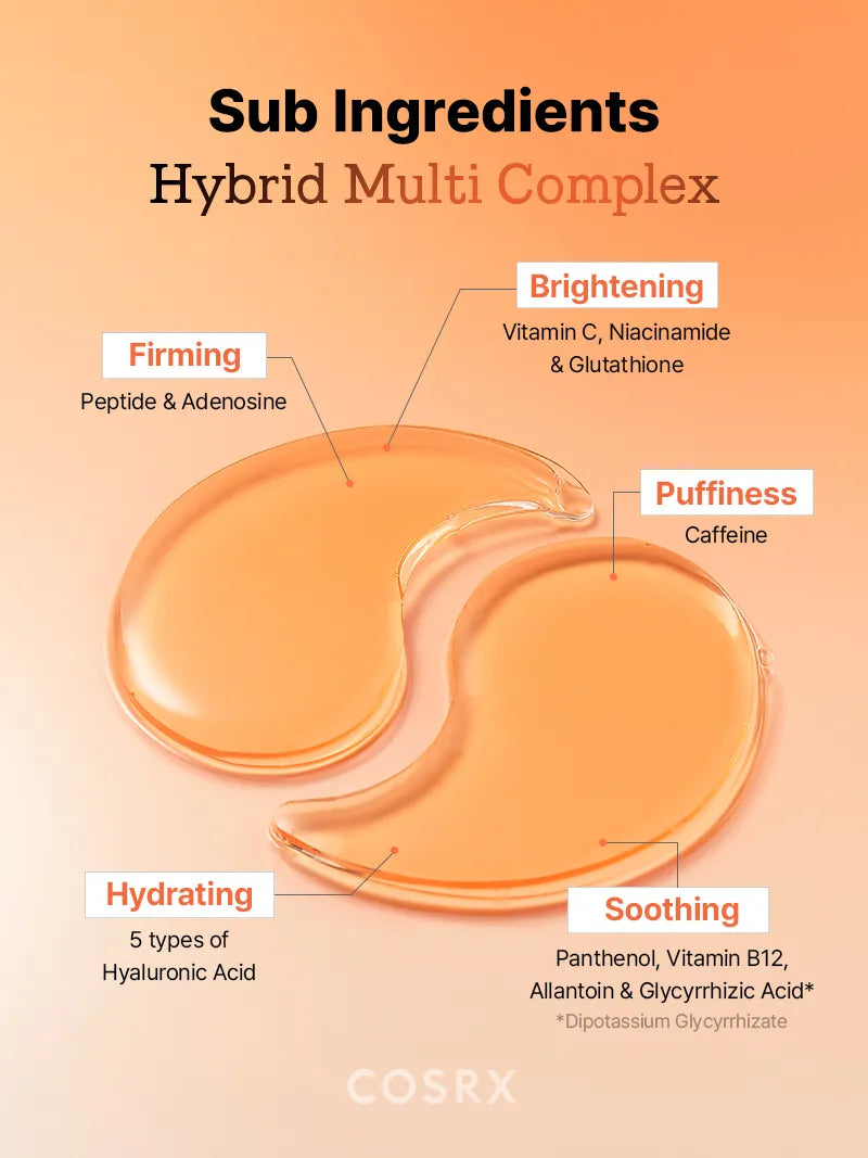 COSRX 5 PDRN Collagen Vitalizing Hydrogel Eye Patch