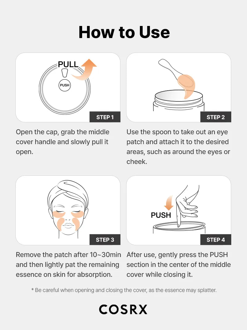 COSRX 5 PDRN Collagen Vitalizing Hydrogel Eye Patch