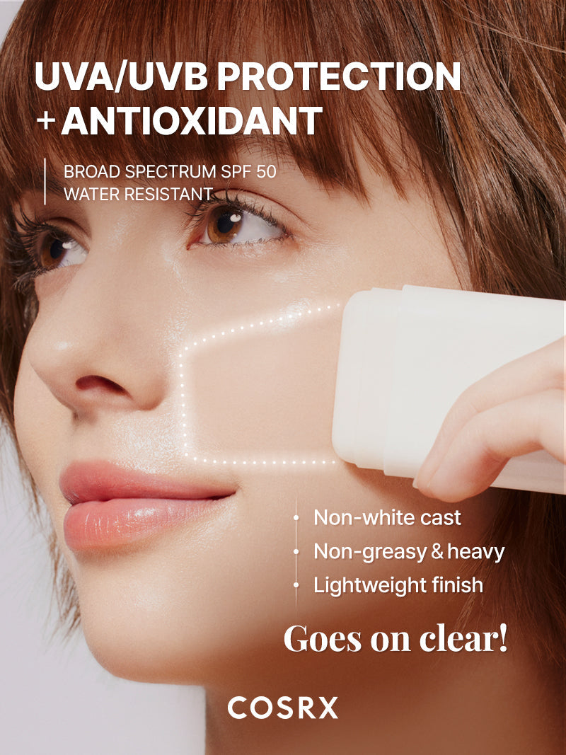 COSRX AIRY-LIGHT OIL CONTROL CLEAR SUNSCREEN STICK SPF 50