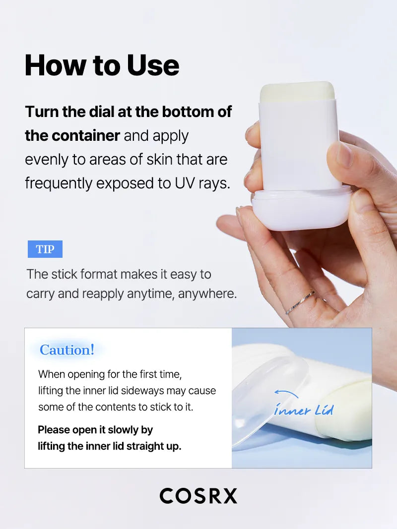 Airy-Light Invisible Sun Stick