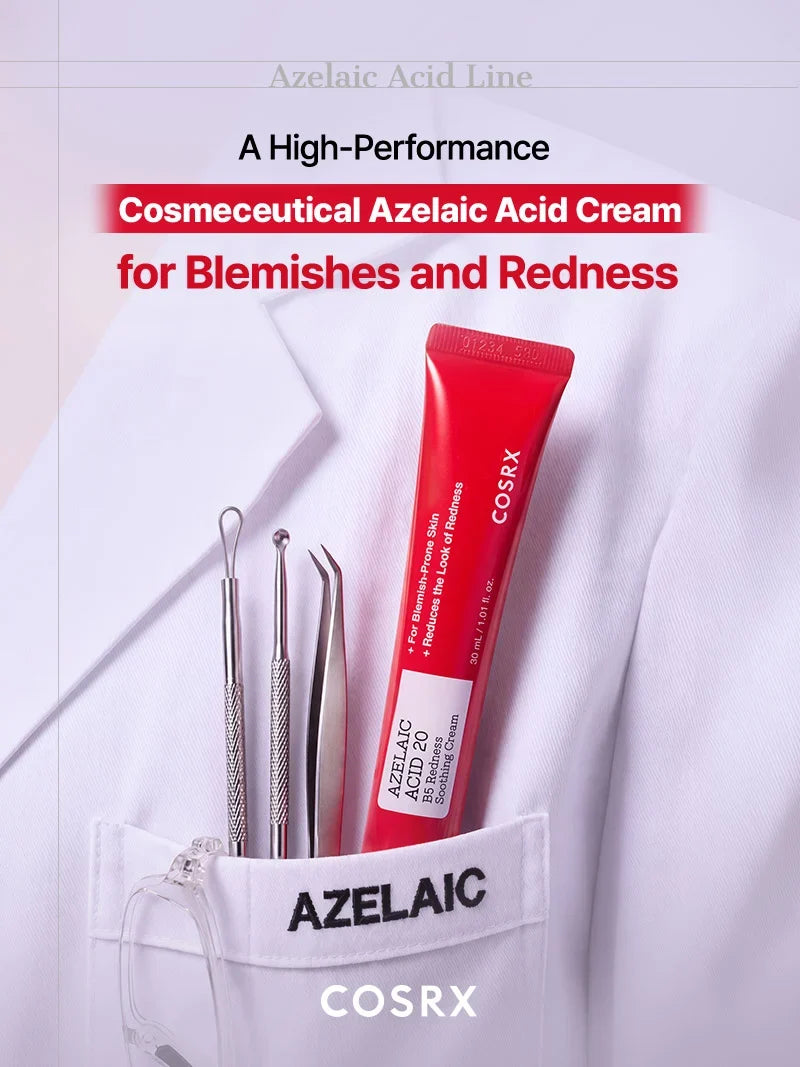 COSRX Azelaic Acid 20 B5 Redness Soothing Cream