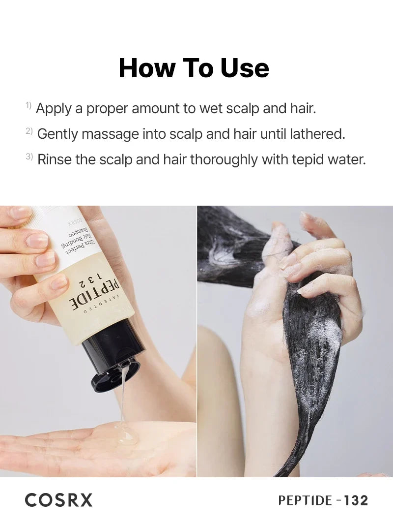 COSRX PEPTIDE-132 Ultra Perfect Hair Bonding Shampoo