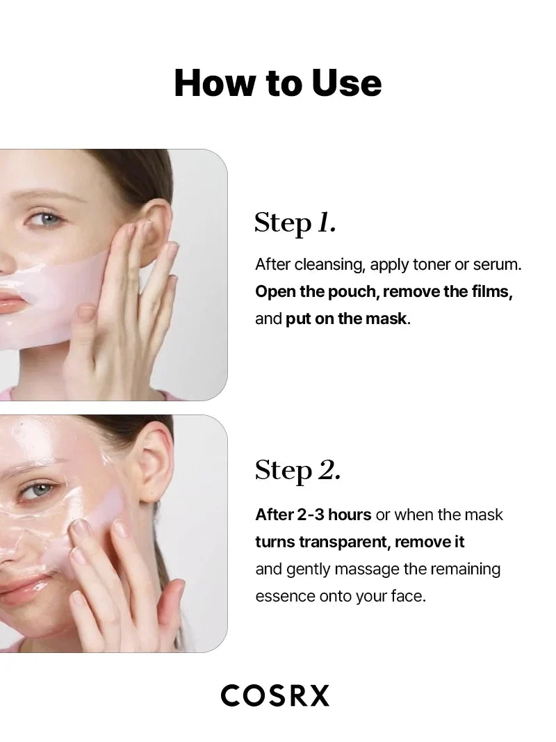 COSRX The Peptide Collagen Lifting Glow Hydrogel Mask