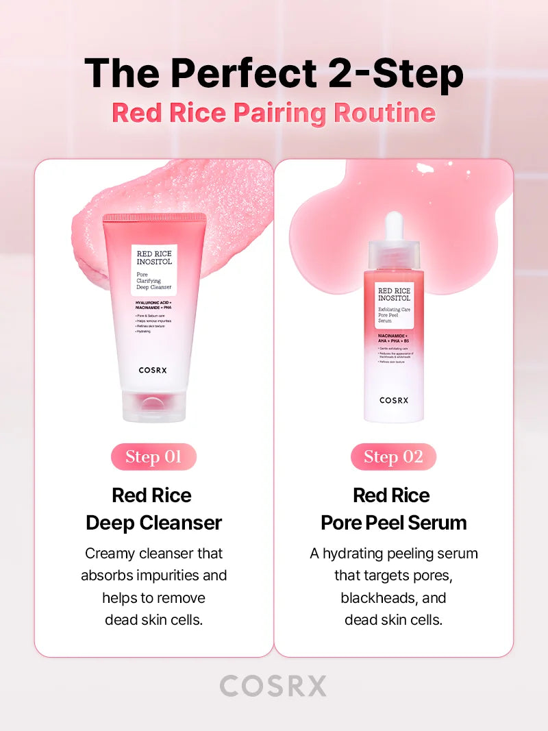 COSRX RED RICE INOSITOL Pore Clarifying Deep Cleanser